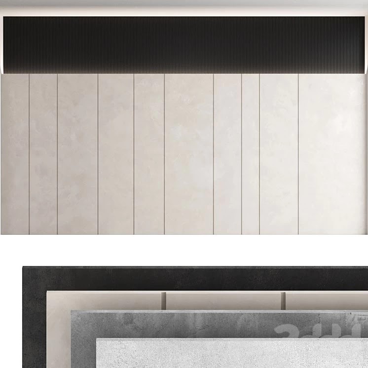 Decorative wall panel set 51