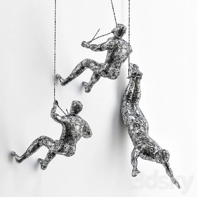 Human Diver Sculpture