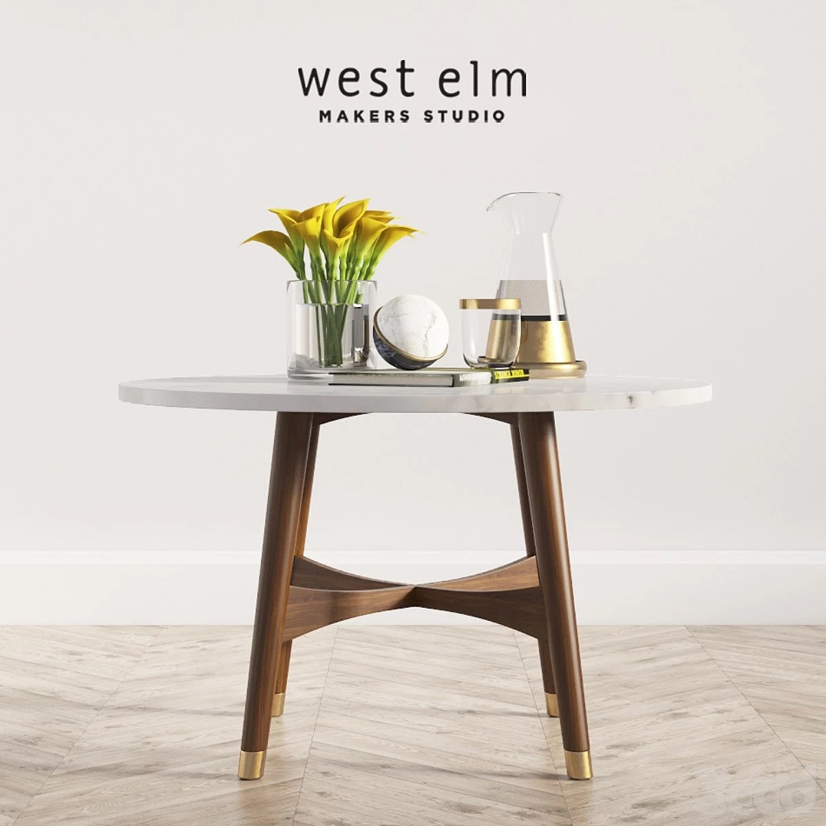 Reeve Mid-Century Coffee Table Westelm