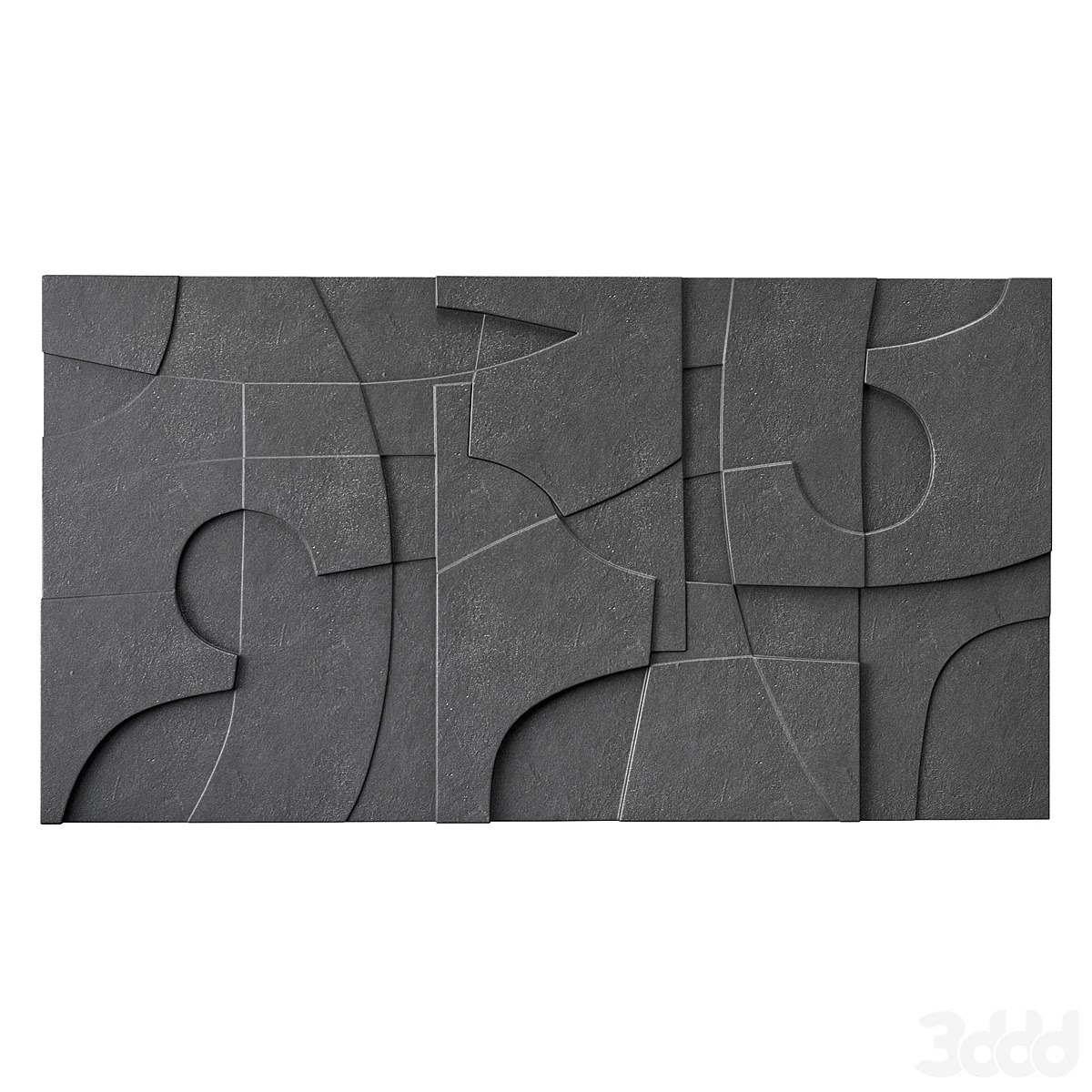 Panels on the wall