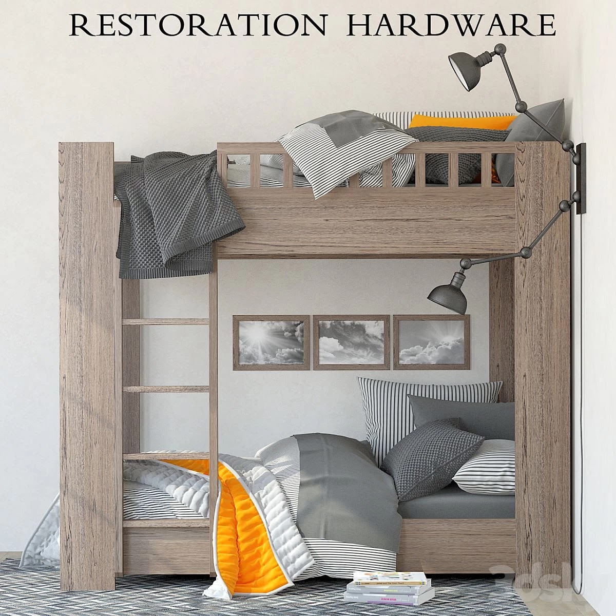 Restoration Hardware Callum bunk bed