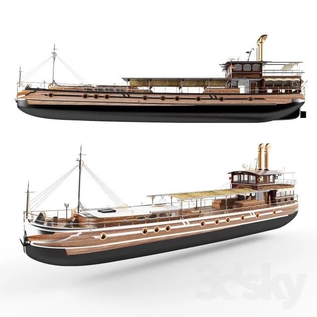 Steampunk ship
