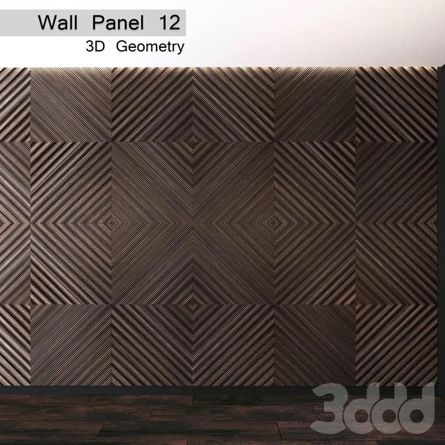 Wall Panel 12. 3D Geometry