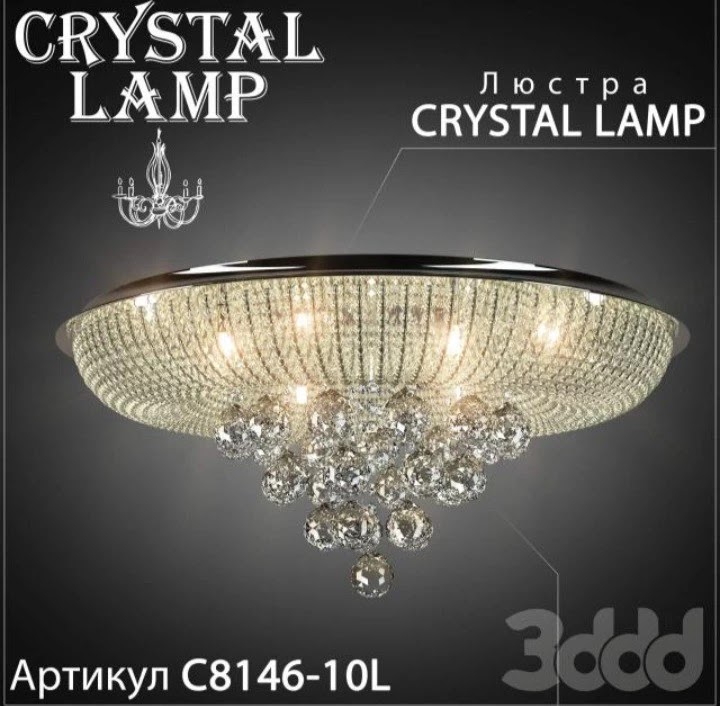 Chandelier Crystal lamp C8146-10L