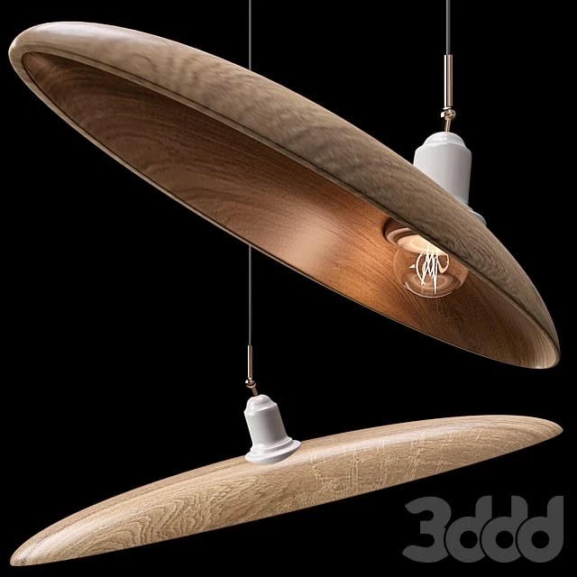 Willlustr wood pendant light