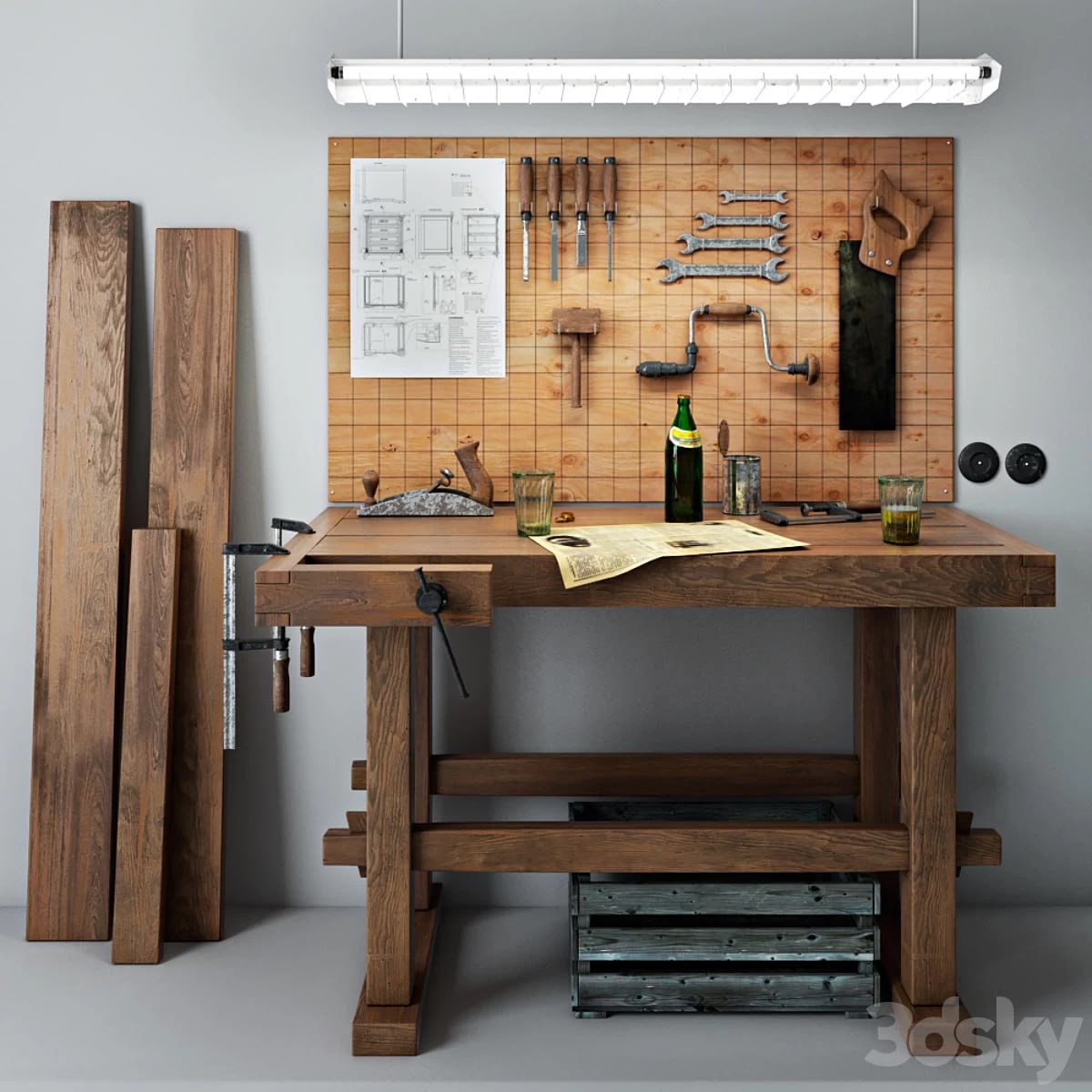 Joiner's workbench