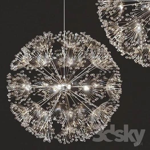 Norbic modern brief K9 crystal flower