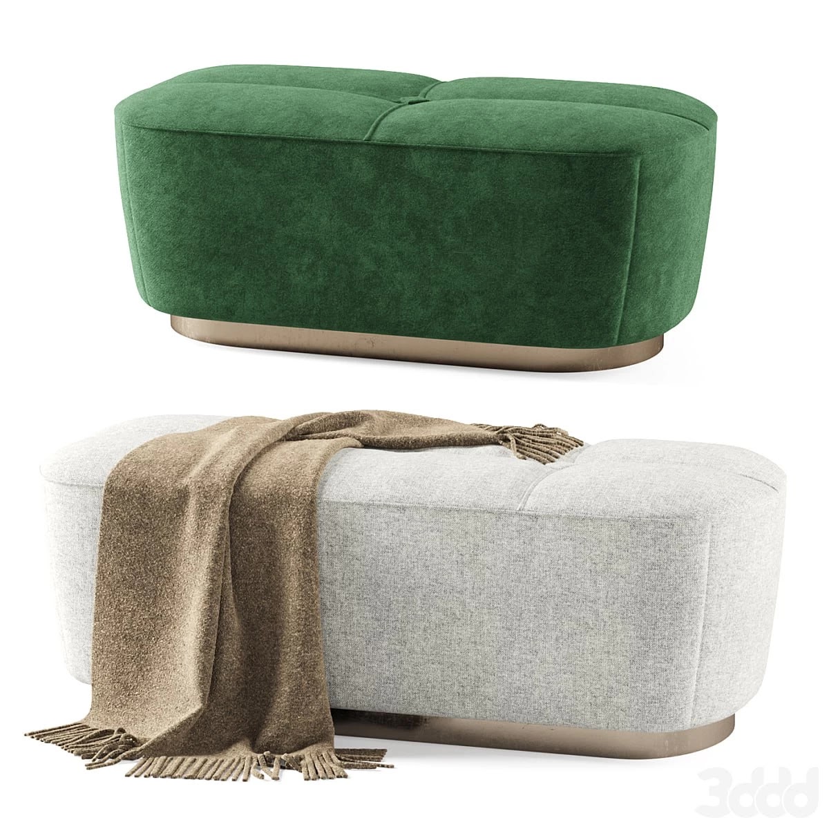 Minotti Jacques ottomans