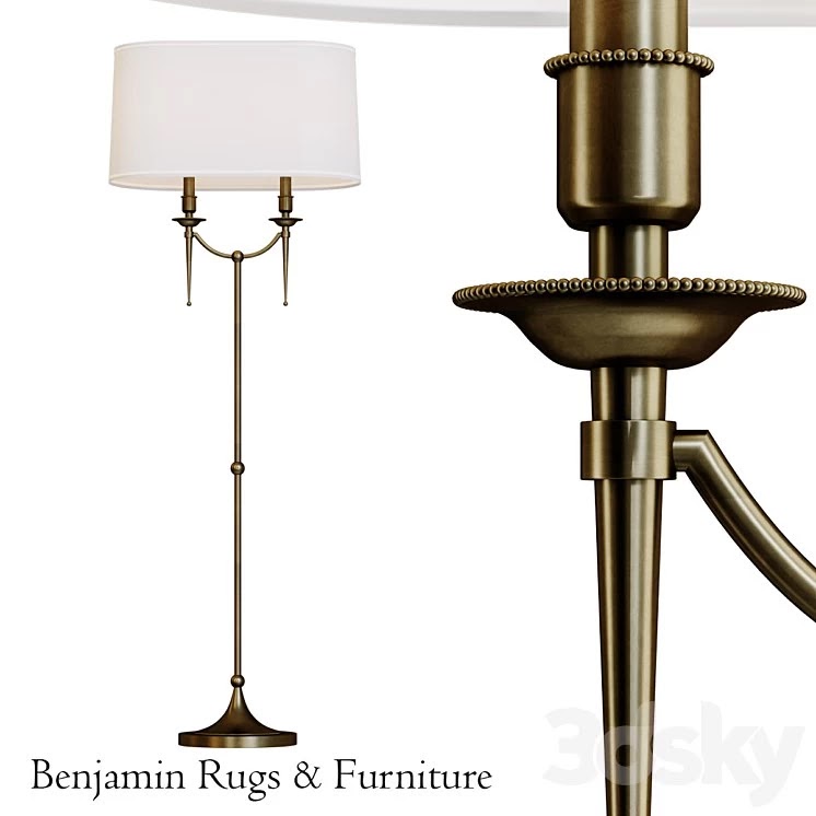Robert Abbey Cedric Floor Lamp.3