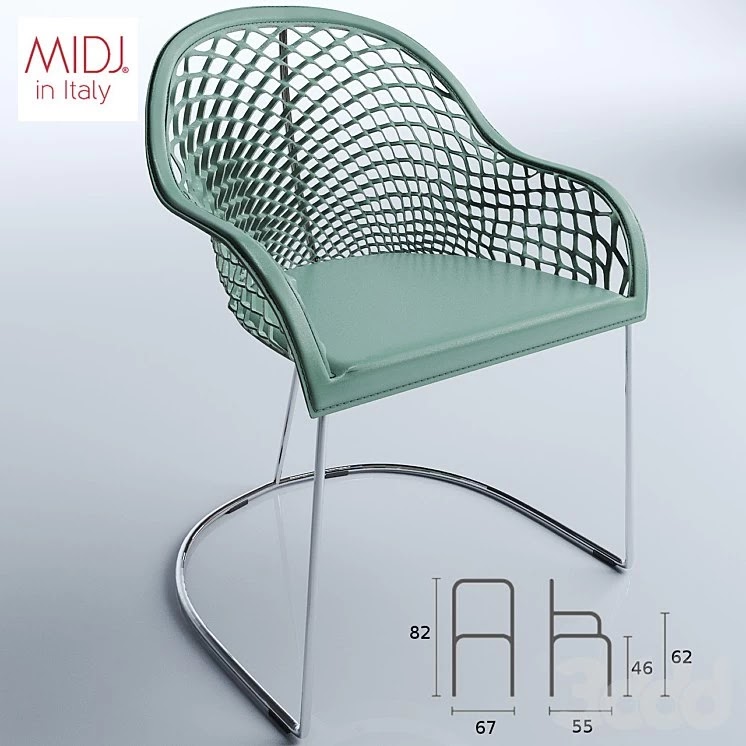 Chair with armrests Guapa P