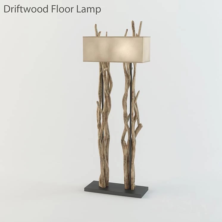 Driftwood Floor Lamp