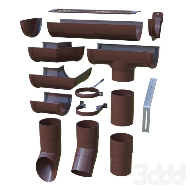 Rainwater Verat system (TechnoNikol)