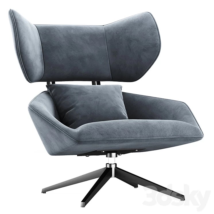 Boston Graffite lounge chair
