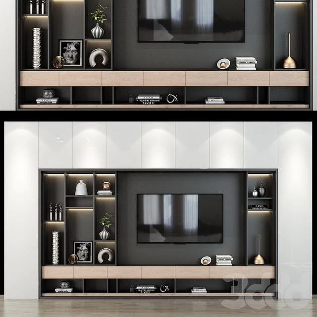 TV shelf 0242