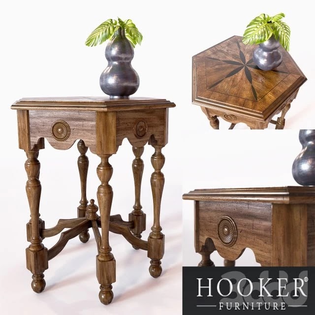 Hexagon Accent Table