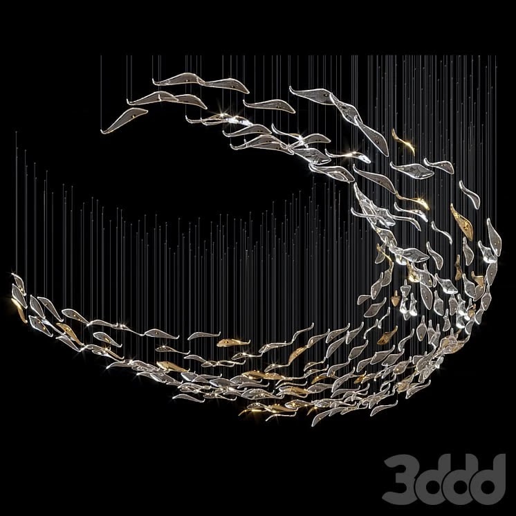 Hanging arrangement Vargov Design - Swarm