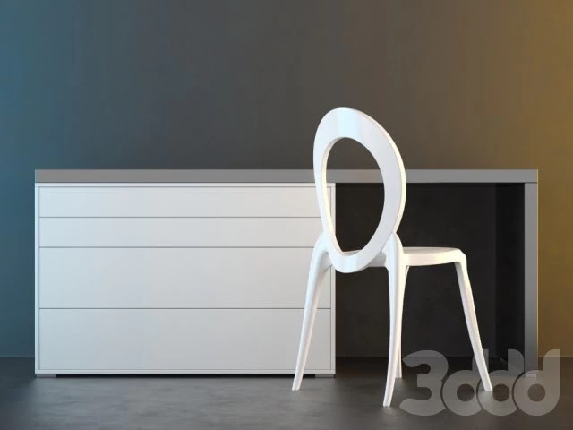 Dressing table and chair DOC MOBILI