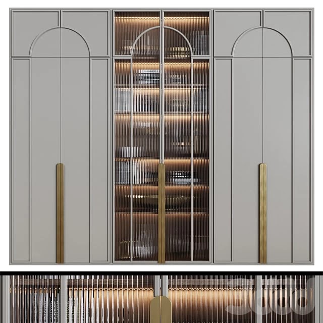 Art Deco Wardrobe 14