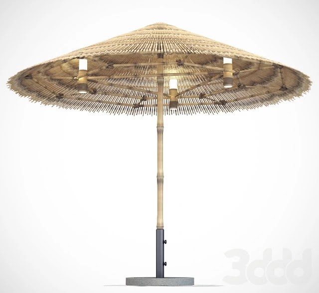 bamboo umbrella