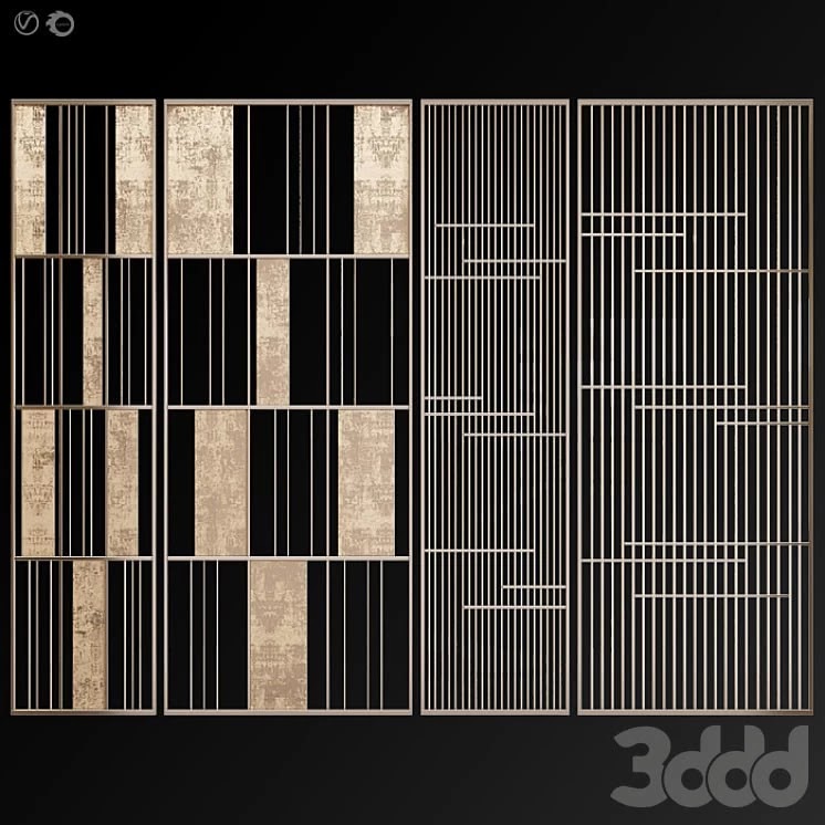 Decorative partition # 12