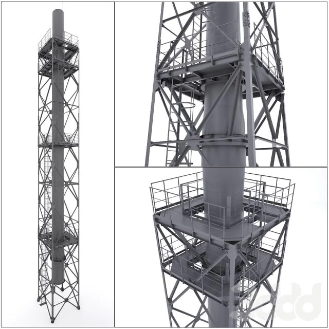 Chimney H-35m