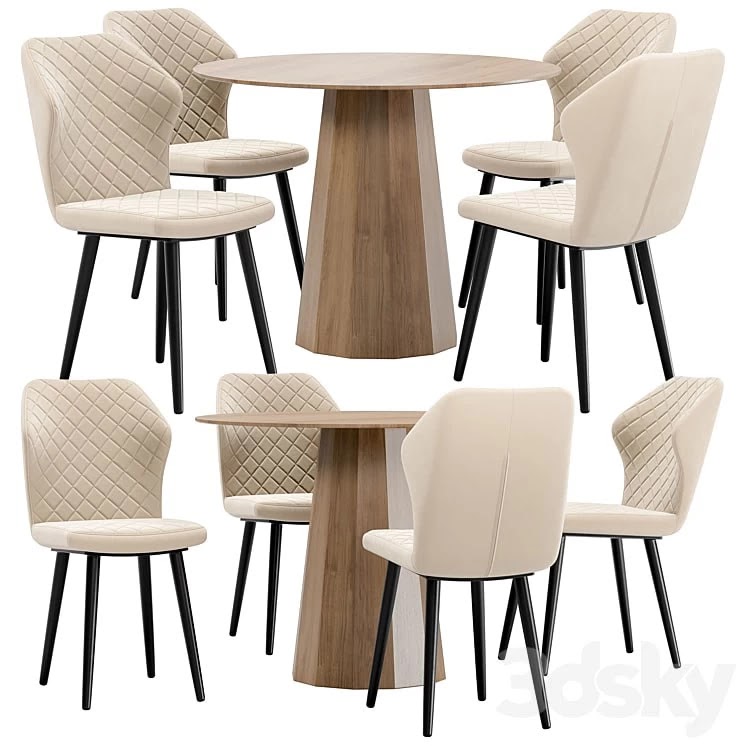 Villa dining chair and Tarf table