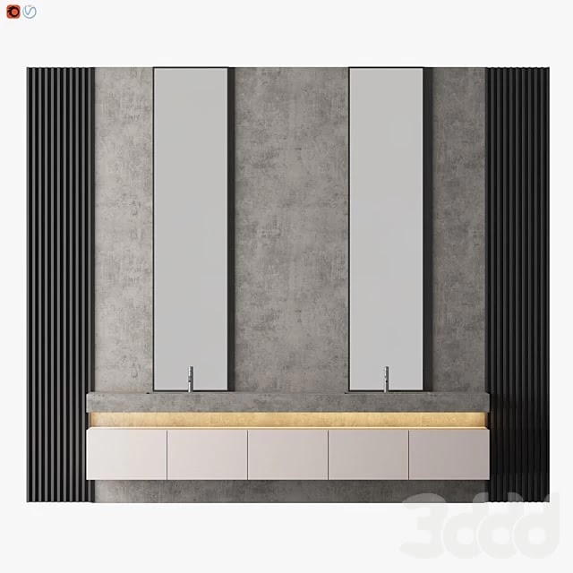 Concrete Bathroom