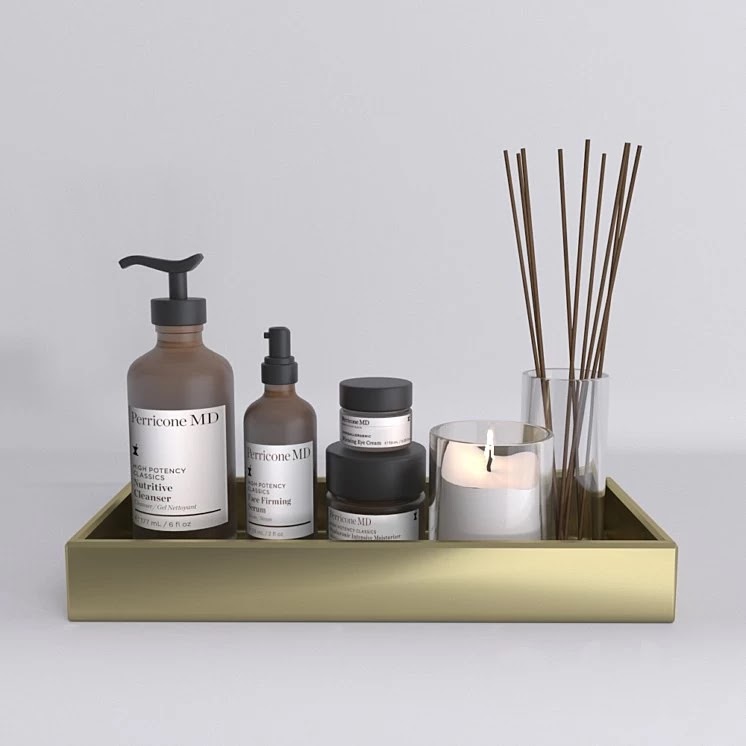 Bathroom decorative set