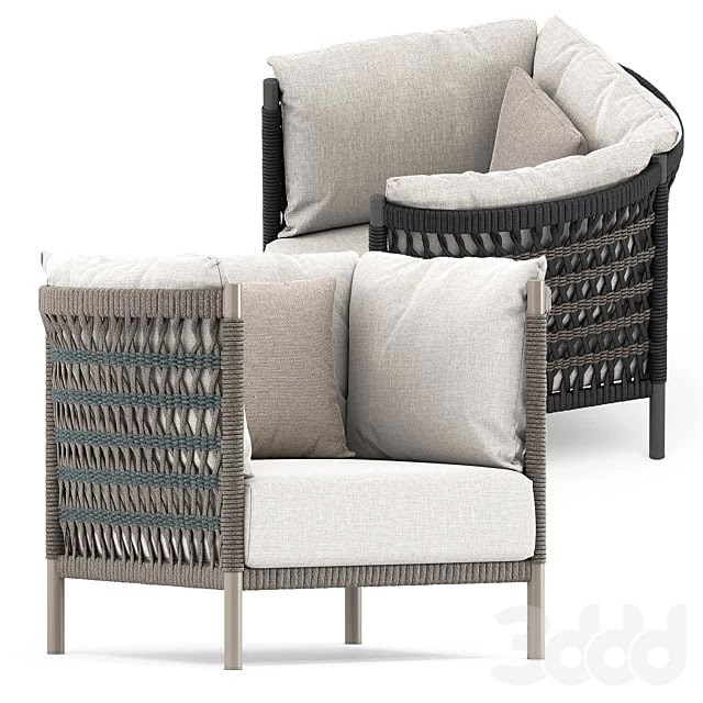 Anatra Lounge Chair by Janus et cie