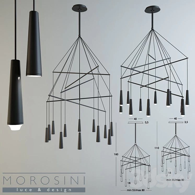 Lamp Morosini Mikado LA 12