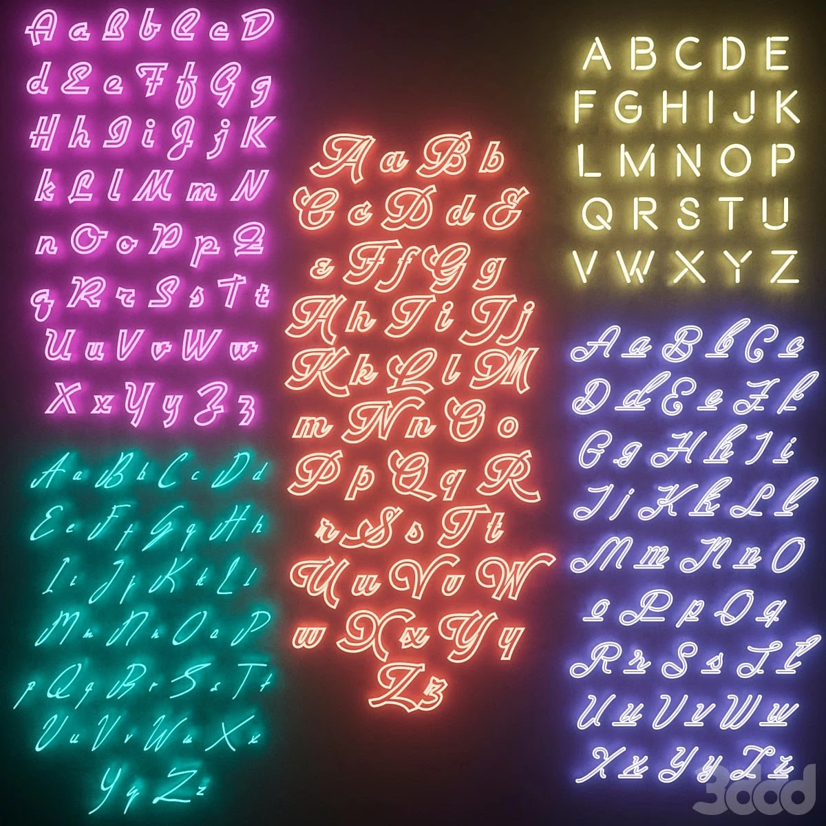 Neon set 4