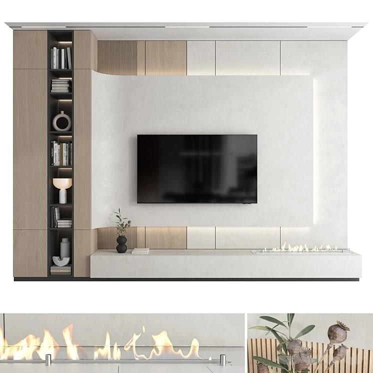TV wall set 30