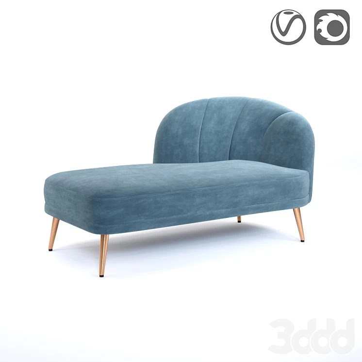 Velor daybed, LEONE
