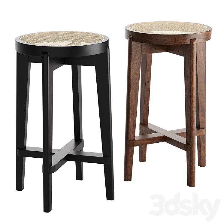 Dareau Bar & Counter Stool by Eichholtz