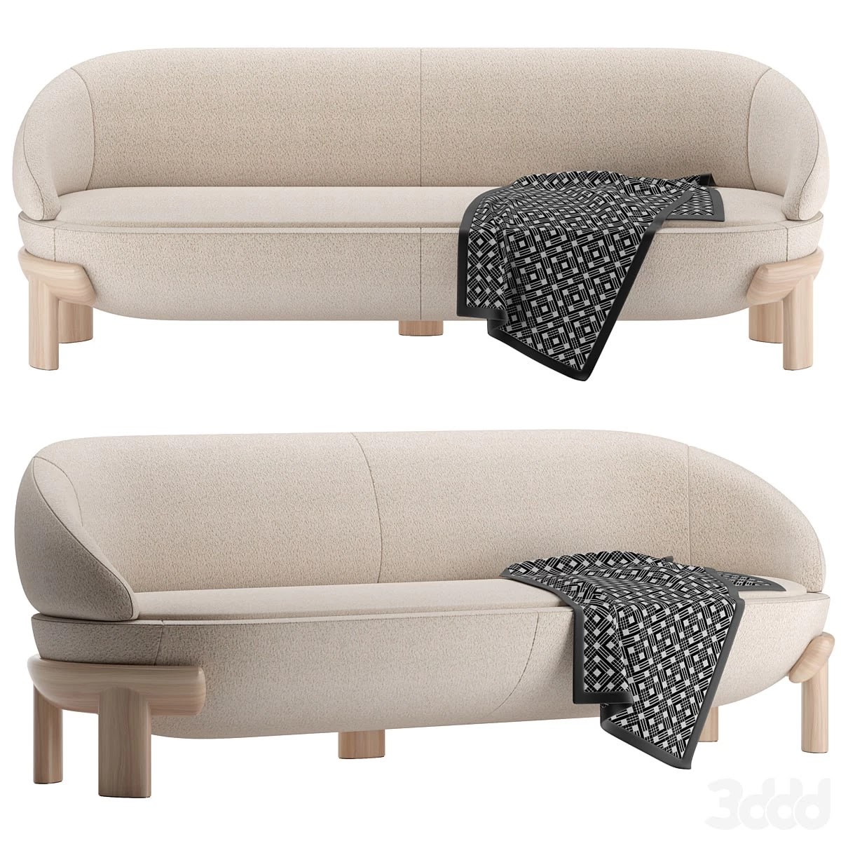Sofa Bagatelle Biais BY MAXIME BOUTILLIER