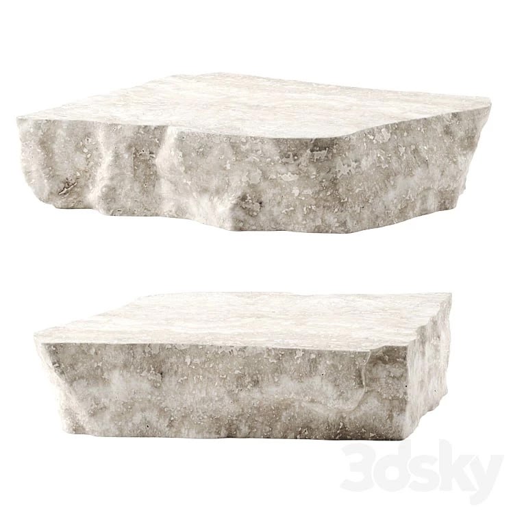 Rock coffee table