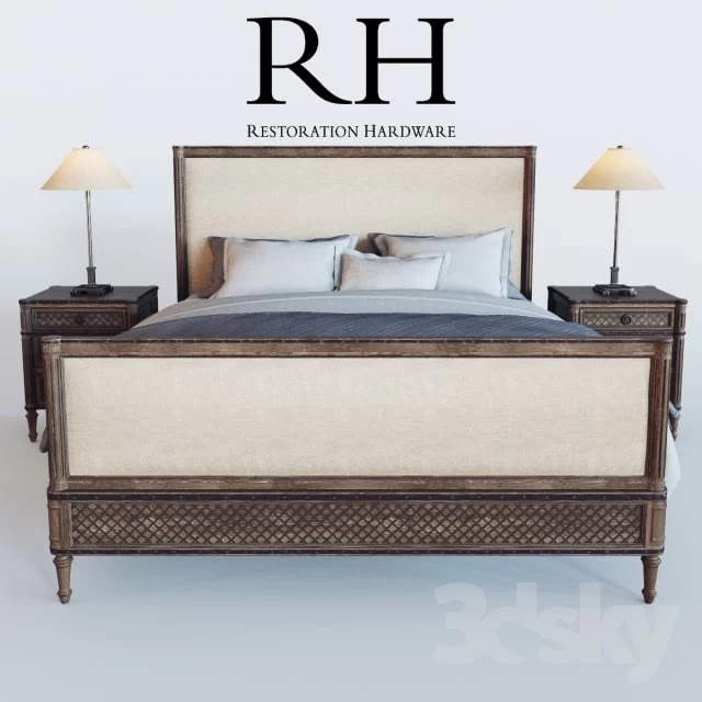 Restoration Hardware Louis XVI Treillage Bed