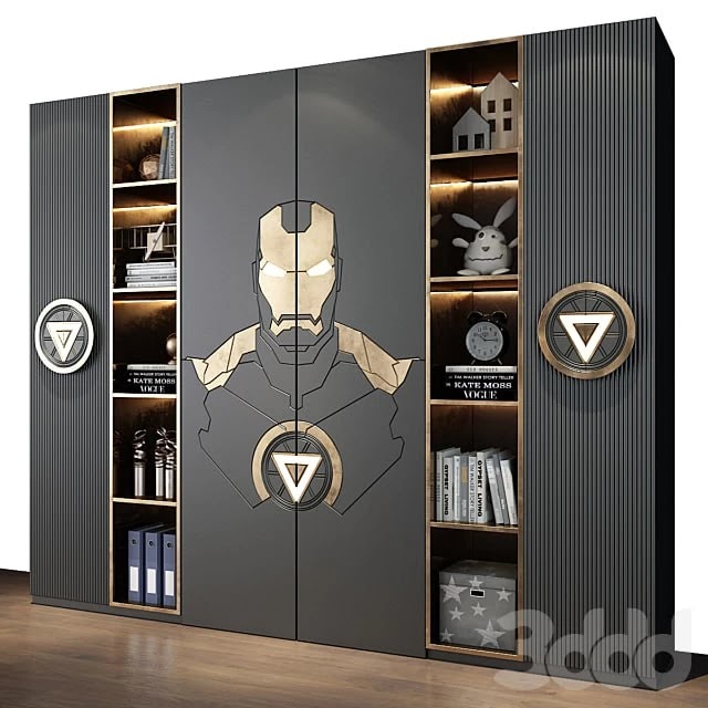 Furniture for children 0561- Iron Man