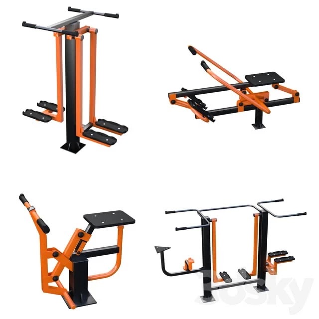 Street fitness equipment 03