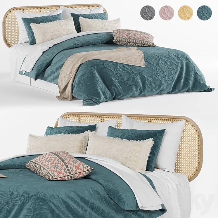 adairs bed # 4 with LUANA QUILT COVER