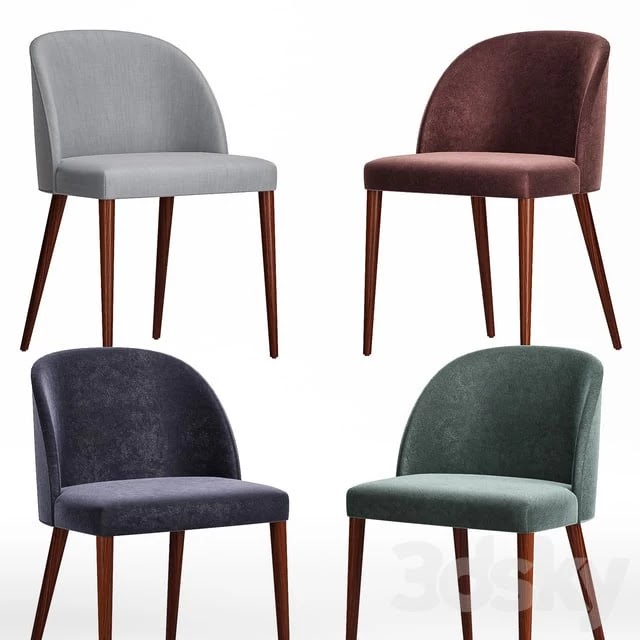 Camille Anthracite Italian Dining Chair