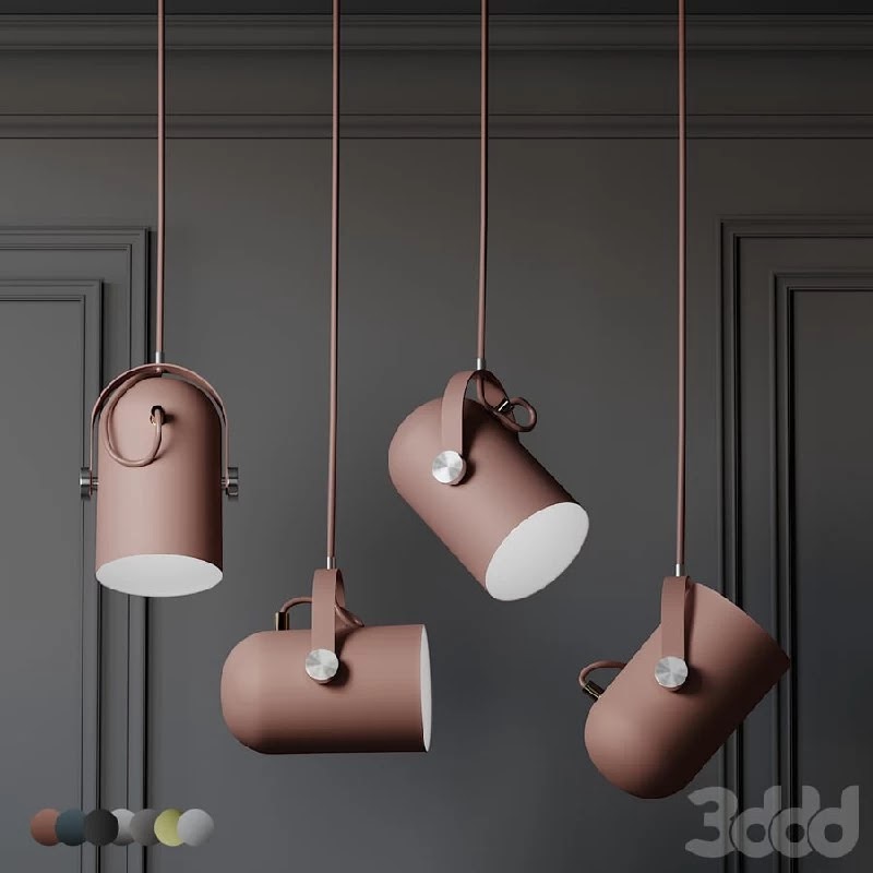 Warmly - Modern Nordic Angled Drop Lights - 7 Colors