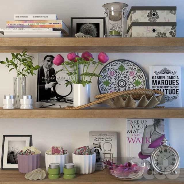 Decoration for shelves