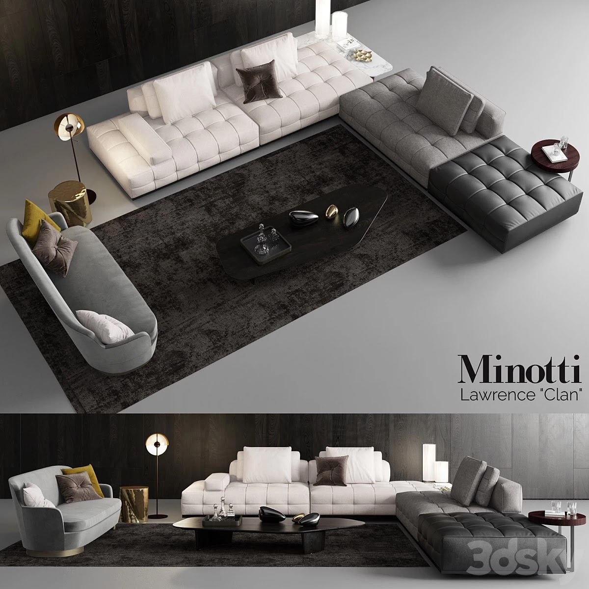Minotti Lawrence Clan Seating 3