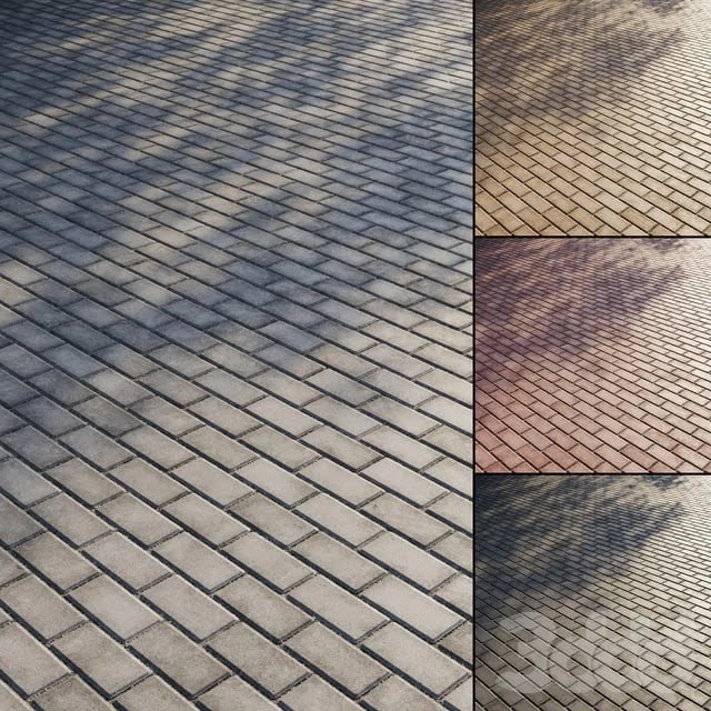 Concrete paving slabs Type 1