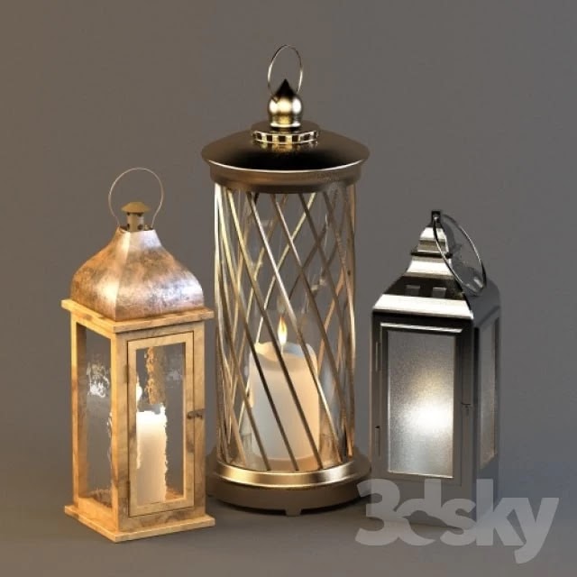 Set old Lamp