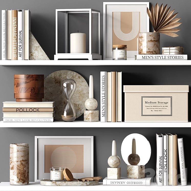 Decor set MARBLE