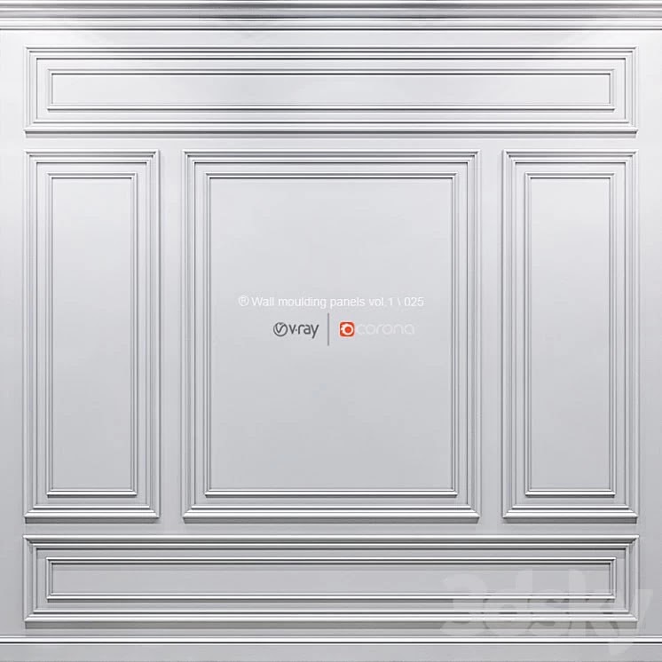 Wall molding panels vol.