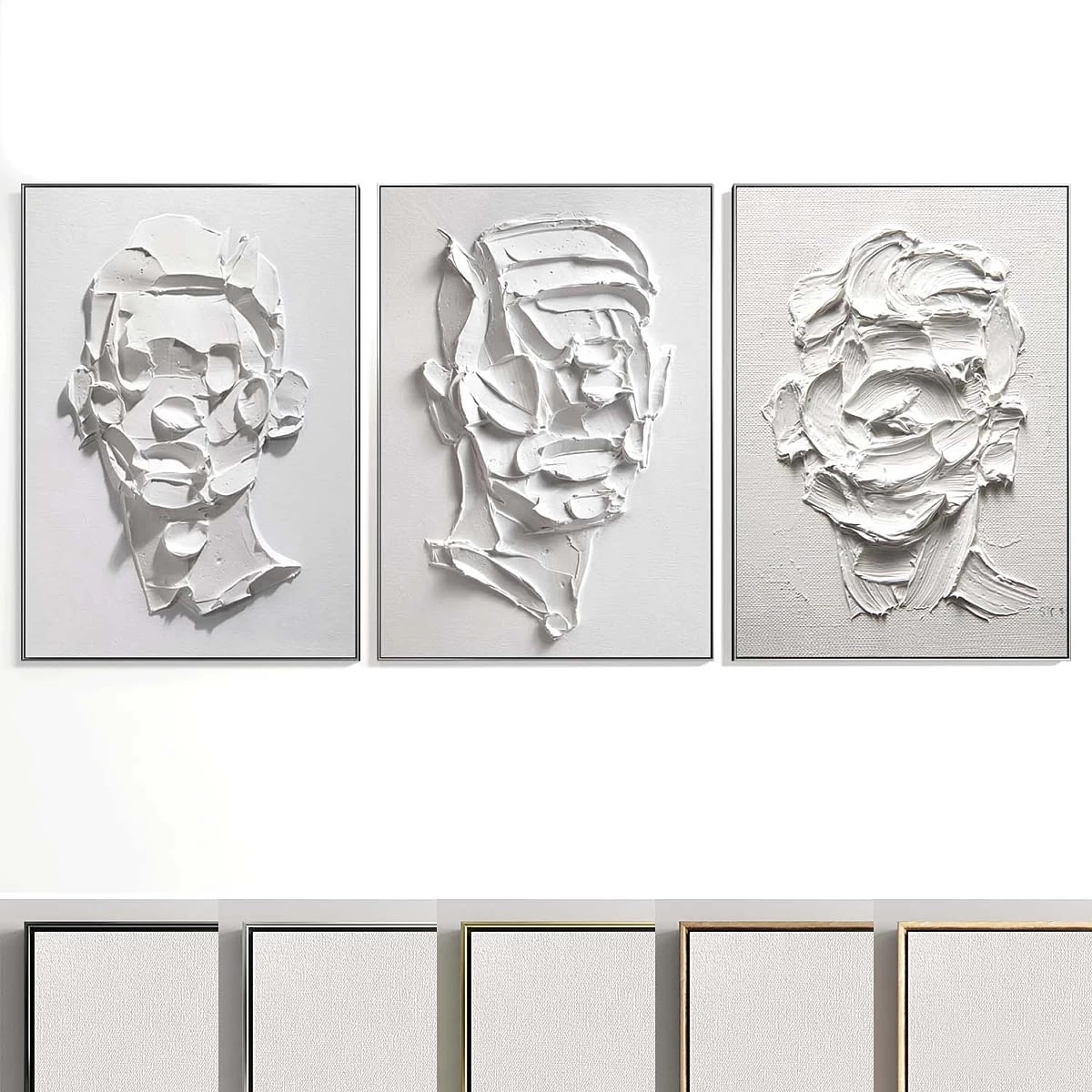 Abstract Painting Set of 3 pieces - No 29 -century