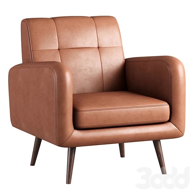 Carson Carrington Keflavik Mid-century Arm Chair